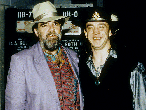 Lonnie and Stevie Ray
