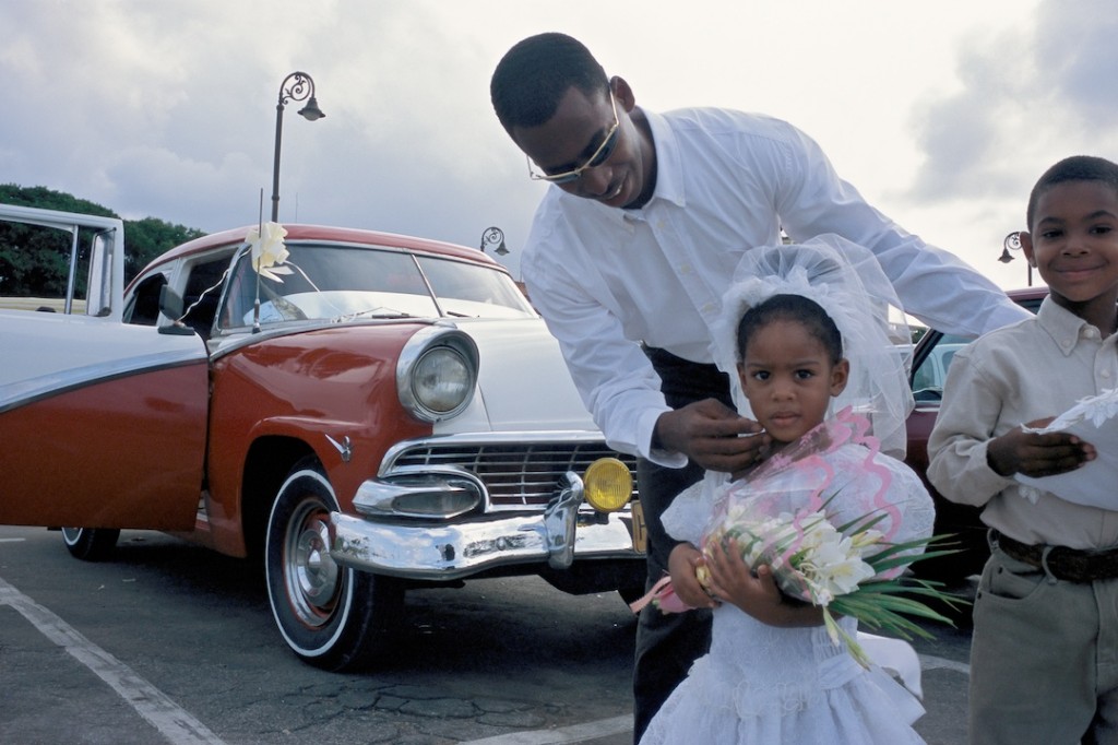 man with car