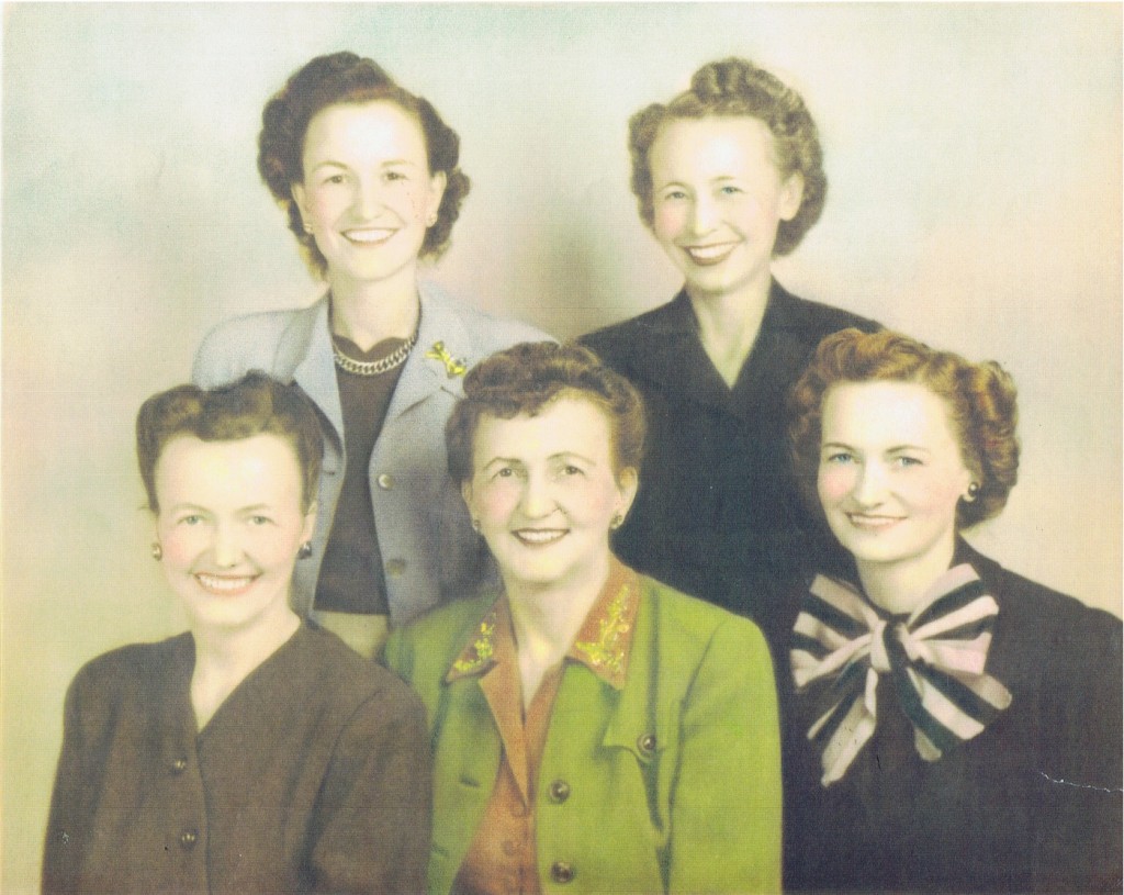 Little Women (clockwise from top left): Jane, Kat, Alice, Sis and Margaret