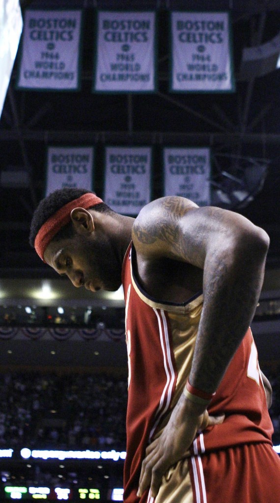 LeBron James, Boston Celtics