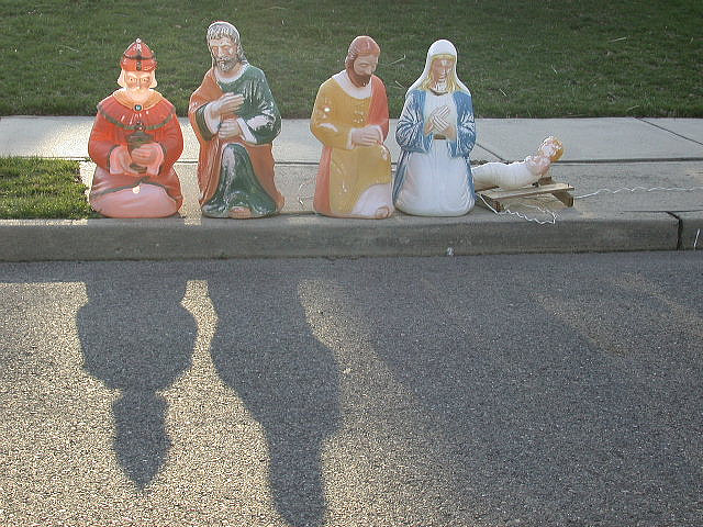 nativity at curb