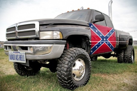 flag truck