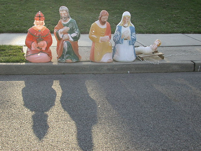 Sidewalk X-mas