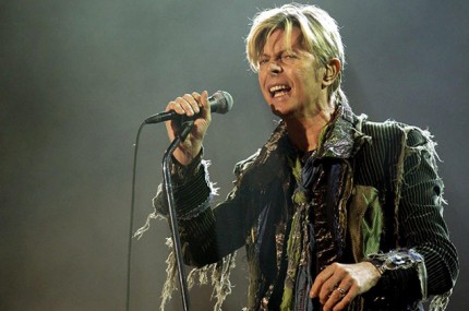 Bowie during the 2004 Reality tour
